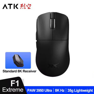 ATK | ATK BlazingSky F1 Extreme Wireless Gaming Mouse PAW3950 Ultra Dual-Mode 8000Hz 35g Lightweight E-sports FPS Mice