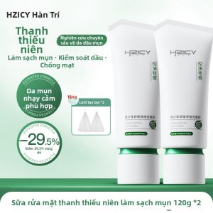 HZICY | Sữa Rửa Mặt Kiểm Soát Dầu và Loại Bỏ Mụn Amino Acid
