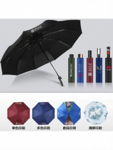 Large Auto Open Close Sun Rain Dual-use Umbrella
