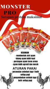 MONSTER PRO - extrafolding pembentukan massa otot ayam