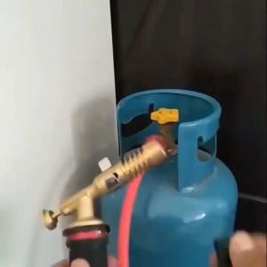 Blow Welding Torch Kepala Las Gas Butane Kaleng Hi Cook Kuningan Portable Flame Gun Manual BBQ