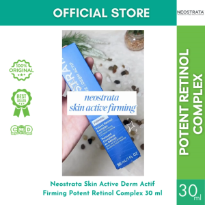 𝗗𝗘𝗡𝗨𝗦𝗔 - Neostrata Skin Active Derm Actif Firming Potent Retinol Complex 30 ml Samarkan Garis Halus