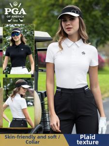 PGA | Summer Elegance Short Sleeve Women Golf Apparel Set