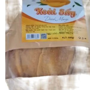 Xoài Sấy Dẻo ANNUT 500g Nguyên Miếng Vị Ngọt Tự Nhiên Mềm Dẻo Thơm Ngon