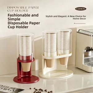NAIFUNA | Cup Organizer for Paper Cups Wall Mounted