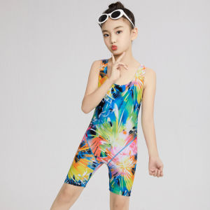 ชุดว่ายน้ำแบบชิ้นเดียวสำหรับเด็กผู้หญิง (ชุดว่ายน้ำสูท)