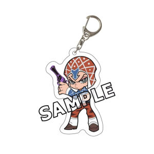 Bandai | for JoJo Bizarre Adventure Comics New Peripheral Jolyne Cujoh Giorno Bruno Jotaro Acrylic Keychain Backpack Accessories Gift