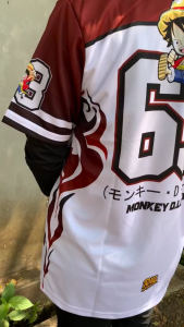 RAVL JERSEY KAOS ONE PIECE LUFFY63 - JERSEY RETRO - JERSEY VINTAGE - JERSEY KAOS ANIME FULL PRINT SERIES