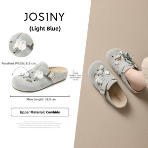 Josiny | Summer New Sweet Flower Decorated Slip-on Shoes