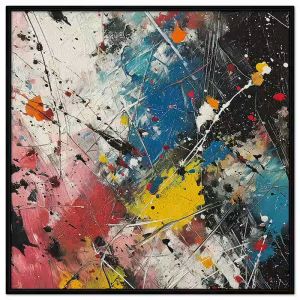 Tranh trừu tượng sơn dầu. Tranh treo tường dán tường Canvas. CGI-289