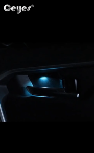 Car Interior Handle Ambient Light - No Disassembly Required - Damage-Free Installation - LED Atmosphere Lamp for Interior Decoration