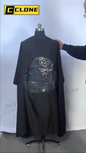 Hairdresser Hair Cutting Barber Cloth Apron Salon Cape Balabal Shawl Transparent Phone Bib 145*160cm