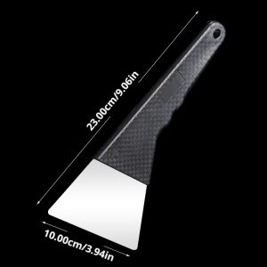 Seametal cửa sổ xe hơi Tint squeegee ô tô bằng thép không gỉ bọc công cụ với xử lý tấm dán cửa sổ xe ô tô Remover dụng cụ vệ sinh