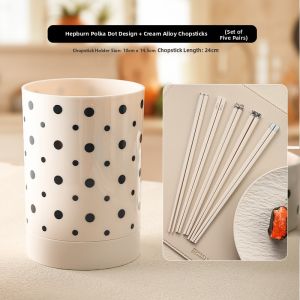 XUNHUAI | Hepburn Style Well-ventilated Chopstick and Spoon Holder