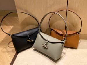 Original genuine leather bag Roseau series for womens bag small hobo shoulder handbag single bag