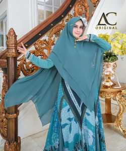 gamis syari ABIBA (MOM) model terbaru daru AC COLLECTION gamis mewah 2022-2023