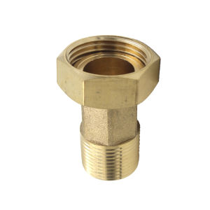 Thickened Copper Water Meter Joint 4 Parts to 6 Parts in And out Rotating Wing Type Water Meter Accessories Pressure Pump Adapter