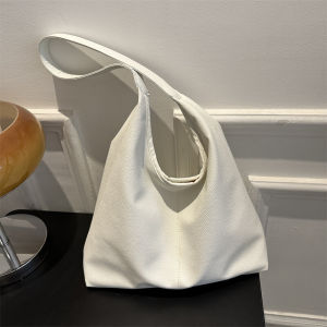Fashionable Large Capacity Tote Bag Womens Underarm Single Shoulder Bag Simple Quality Korean Style Handbag Casual Purse