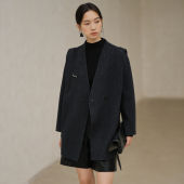 Yigue | Retro Double-Layer Design Wool-Blend Coat for Winter Autumn