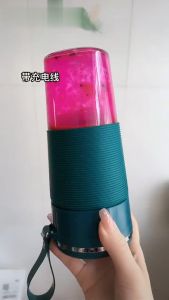 XM 6 Blade Juicer Cup 300ML juice blender Wireless Portable Charging fruit blender can blend ice cube juice maker 果汁机榨汁机