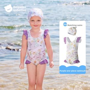 Usbettas | Sun-protective Cute Girls Swimsuit