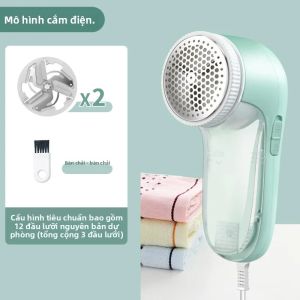 Máy Cạo Lông Quần Áo Điện USB Máy Loại Bỏ Xơ Vải Cầm Tay Máy Cắt Xơ Dụng Cụ Làm Sạch Viên Lông Dùng Trong Gia Đình Kèm Bàn Chải