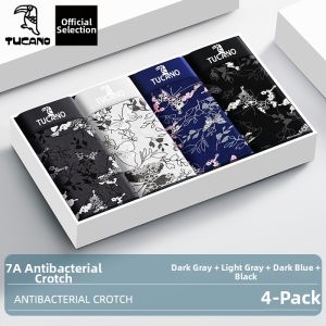 TUCANO | Antibacterial 100 Cotton Mens Boxer Briefs