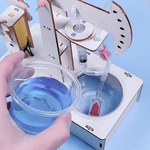 DIY Pumping Unit Model Kit STEM Science Toys for Kids School Water Pump Physics Experiment Educational Building Project Gift