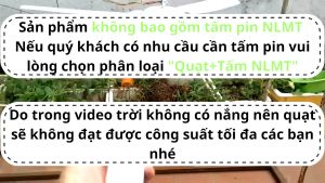 Quạt Trần DC 12V/24V-28W Sử Dụng Năng Lượng Mặt Trời Đường Kính Khoảng 1m2