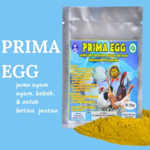PRIMA EGG 1 RENTENG - JAMU INDUKAN & PEJANTAN AYAM DAN BEBEK