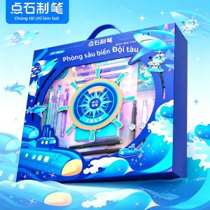 DIANSHI | Bộ Dụng Cụ Văn Phòng Thiết Kế Đại Dương Sâu Bút Thẩm Mỹ