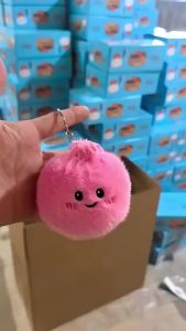 Móc Khóa Thú Nhồi Bông Dễ Thương Hình Bánh Bao 1/12 Cái Đồ Chơi Bóp Giảm Stress Đồ Trang Trí Quà Tặng Hộp Bí Mật - Màu Sắc Ngẫu Nhiên Chất Liệu Bông PP