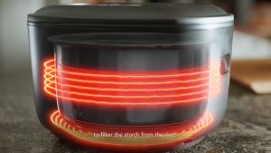 Panasonic 1.5L Healthy Low Sugar Induction Heater IH Rice Cooker - Model: SR-HL151KSK