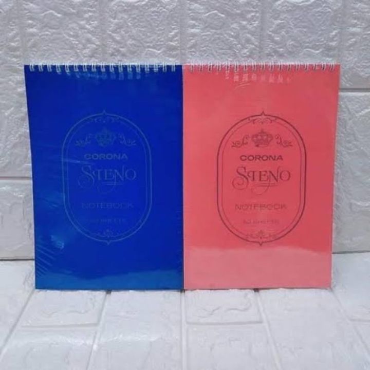 Corona Steno Notebook Spiral 6 x 9 inches (60leaves) Lazada PH