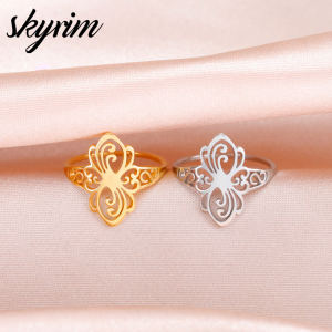 SKYRIM Butterfly Pattern Ring: Fashion Trendy Jewelry for Men & Women