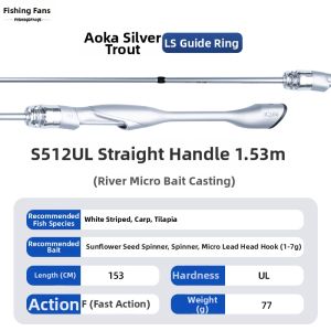 fishingfans | Ultra Light & Soft Starter Spinning Rod