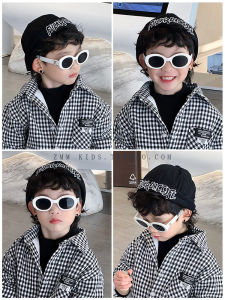 Cool Street Style Boys Summer Hat Cotton Blend Fabric No Brim round Top Cap for Childrens Fashion Autumn Spring Dance