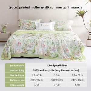 MENDALE | Multipurpose Silk Summer Thin Duvet