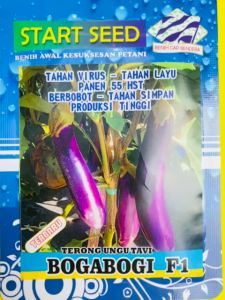 Benih Terong Ungu Tavi BOGABOGI F1 isi 10gram produk dari START SEED INDONESIA