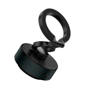 Home use super strong magnetic mobile phone holder intelligent three-section vacuum adsorption car three-axis navigation mobile phone holder