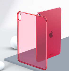 MoKo Clear Case for iPad (A16) 11th Generation 2025 11-inch/10th Generation 2022 10.9 inch Lightweight Soft TPU Anti-Scratch Ultra Transparent Cover Shockproof Impact Resistant Tablet Protive CaseWatermelon/Clear