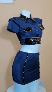 👗 ชุด คอส เพลย์ ตำรวจ POLICE สำหรับ สาว สี สวย ไม่รวมถุง หมวก พร๊อพต่างๆ 👙 #1424