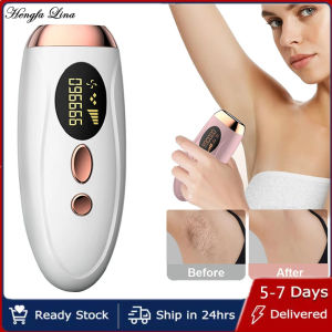 Hengfa Lina Laser Epilator IPL Hair Removal For Women Body Bikini Facial 990000 Flashes Permanant Painless IPL Hair Remover Laser Epilator