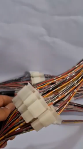 Motorcycle 3-Pin Socket Connector | Universal Wiring Plug | Durable Electrical Terminal