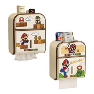 RUIDEDAN | Non-Drilling Waterproof Double Layer Toilet Roll Holder