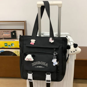 Large Capacity Childrens Backpack Set for Girls Primary And High School Students Double Shoulder Bag with Padded Back Support