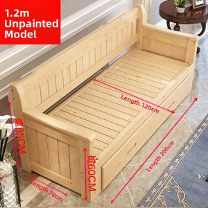 DANBIYIN | Foldable Slidable Small Space Sofa Bed