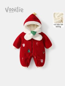 VOONLIE | Bộ Đồ Trẻ Em Có Mũ Lông ấm