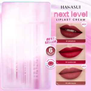 HANASUI NEXT LEVEL LipLast Cream Maximum Coverage Lip Matte Finish Lipstick Transferproof Long Lasting