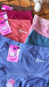 12 PCS Celana Dalam Wanita Fema 362 CD Remaja High Waist Polos Import Celana Dalam Cewek Pinggang Tinggi